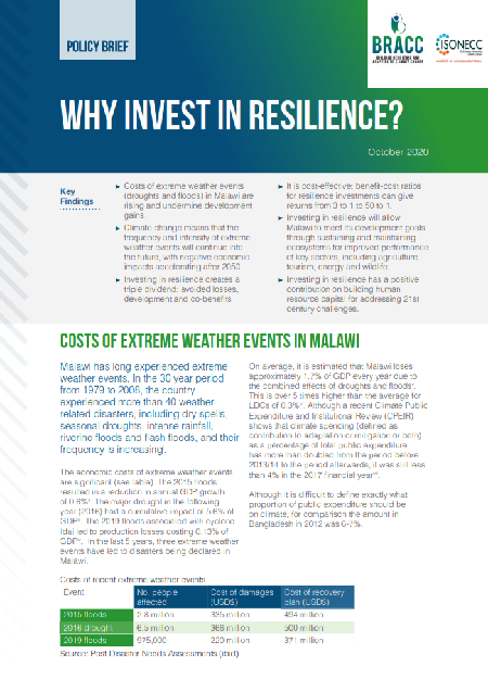 Building Resilience and Adapting to Climate Change in Malawi commemorates International Day for Disaster Risk Reduction